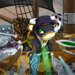 A Neopets version of El Toro, *trumpet sound* from Pirate101.