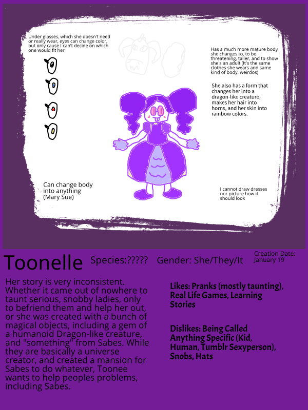 Info about Toonelle.